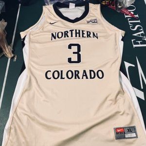 Northern Colorado Bears NCAA Nike Game Worn Basketball Jersey XL
